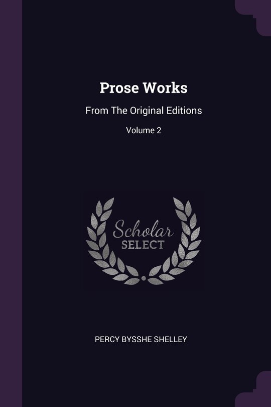 Front cover_Prose Works