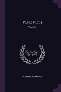Front cover_Publications; Volume 3
