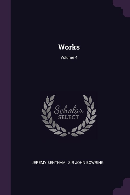 Front cover_Works; Volume 4