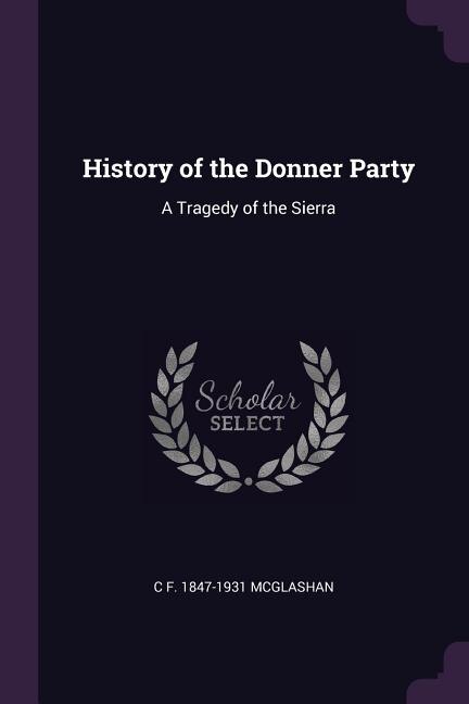 Couverture_History of the Donner Party