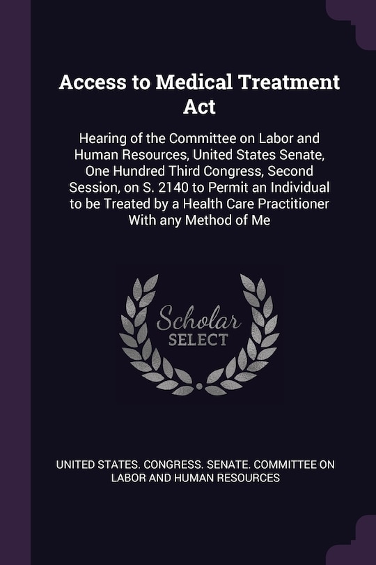 Couverture_Access to Medical Treatment Act