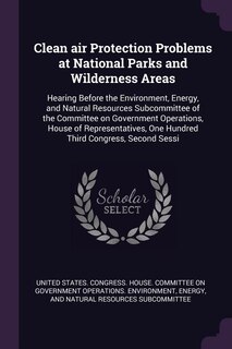 Couverture_Clean air Protection Problems at National Parks and Wilderness Areas