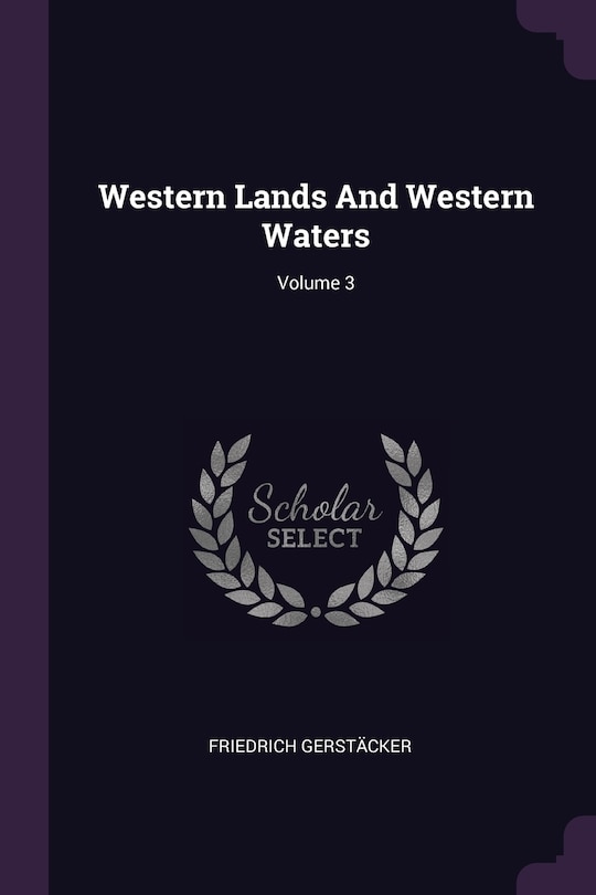Couverture_Western Lands And Western Waters; Volume 3