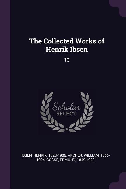 Couverture_The Collected Works of Henrik Ibsen