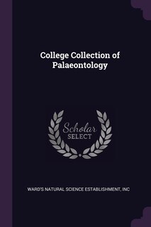 Front cover_College Collection of Palaeontology