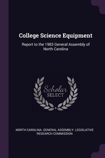 Front cover_College Science Equipment