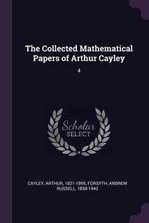 Front cover_The Collected Mathematical Papers of Arthur Cayley