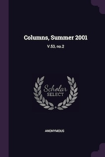 Front cover_Columns, Summer 2001