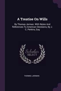 Couverture_A Treatise On Wills