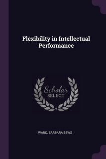 Couverture_Flexibility in Intellectual Performance