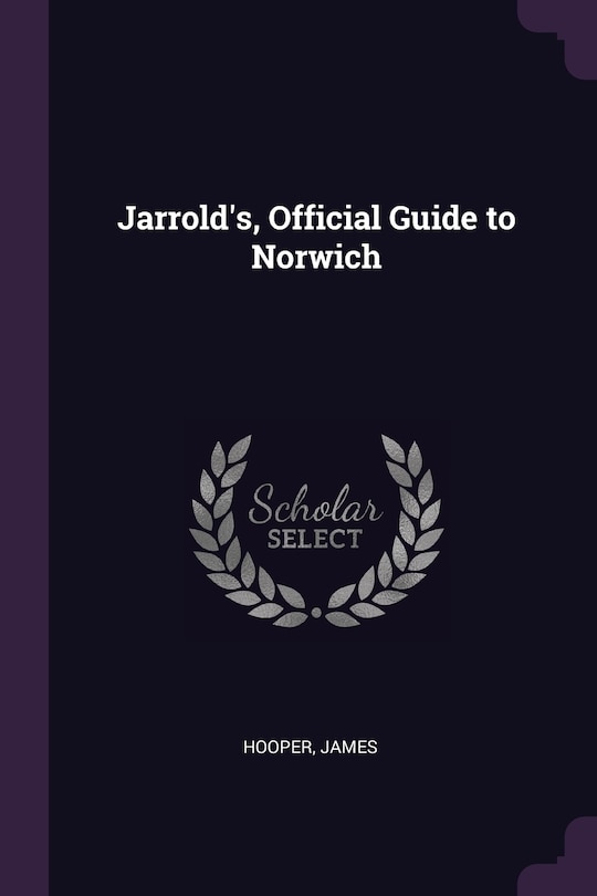 Couverture_Jarrold's, Official Guide to Norwich