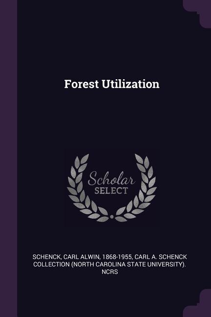 Front cover_Forest Utilization