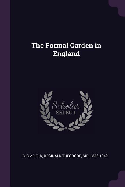 Front cover_The Formal Garden in England