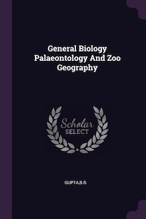 Front cover_General Biology Palaeontology And Zoo Geography