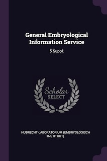 Front cover_General Embryological Information Service