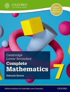 Front cover_Cambridge Lower Secondary Complete Mathematics: 7 Student Book