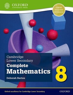 Front cover_Cambridge Lower Secondary Complete Mathematics 8: Student Book