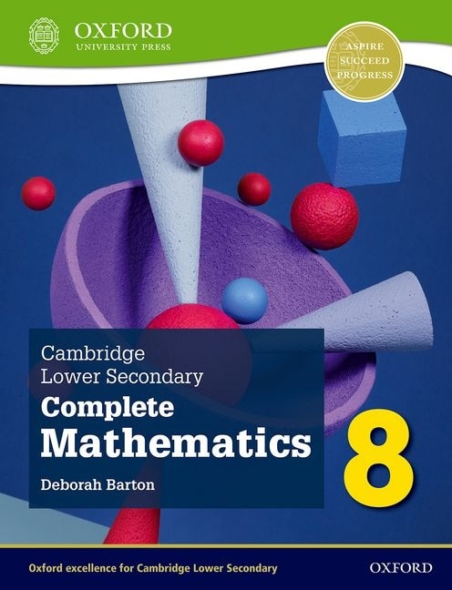 Front cover_Cambridge Lower Secondary Complete Mathematics 8: Student Book