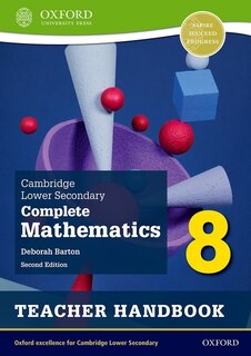 Front cover_Cambridge Lower Secondary Complete Mathematics 8: Teacher Handbook