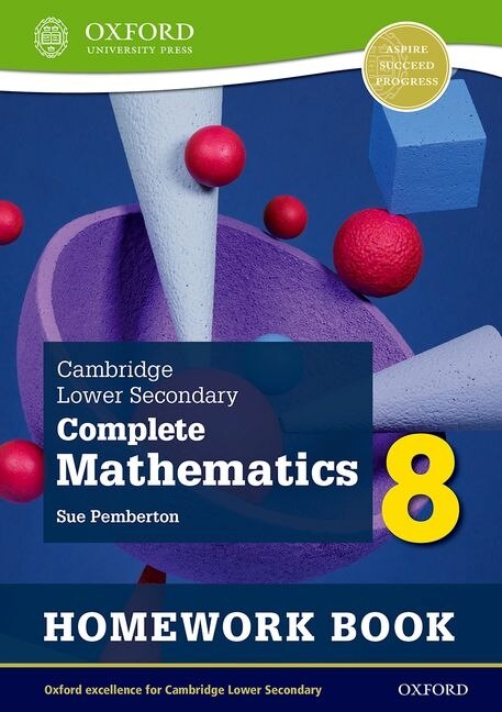 Couverture_Cambridge Lower Secondary Complete Mathematics 8: Homework Book - Pack Of 15