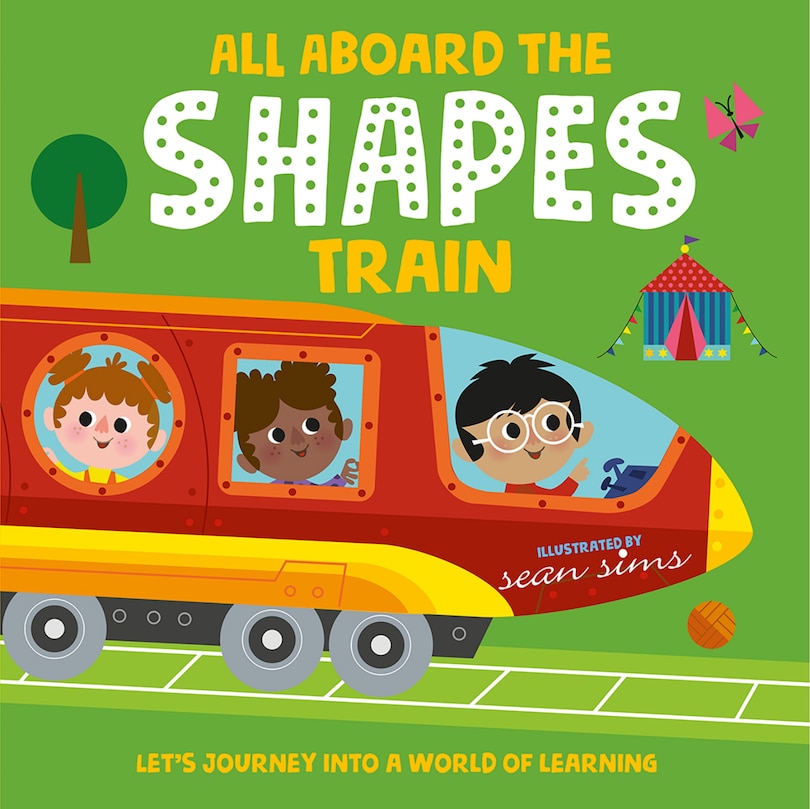 Couverture_All Aboard the Shapes Train