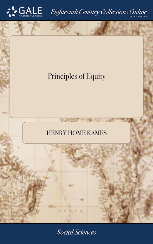 Couverture_Principles of Equity