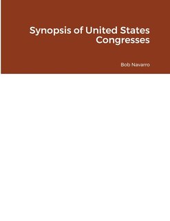 Front cover_Synopsis of United States Congresses