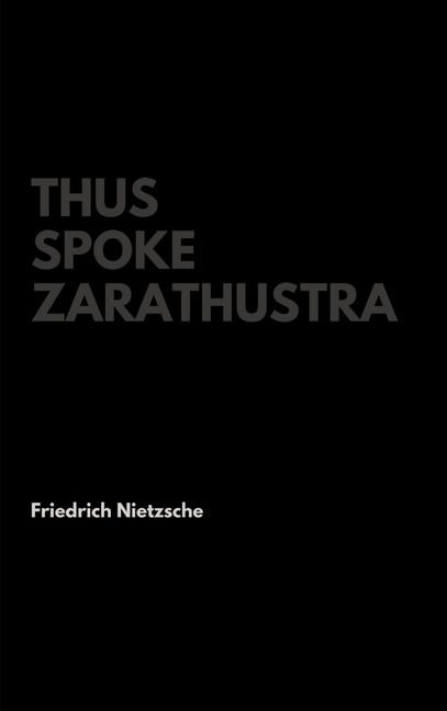 Front cover_Thus Spoke Zarathustra