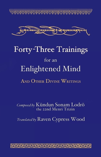 Couverture_Forty-Three Trainings for an Enlightened Mind