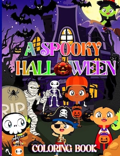 Front cover_A Spooky Halloween Coloring Book