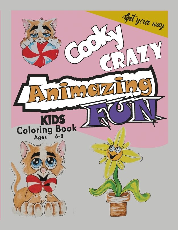 Front cover_Animazing Coloring Book