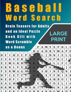 Front cover_Baseball Word Search