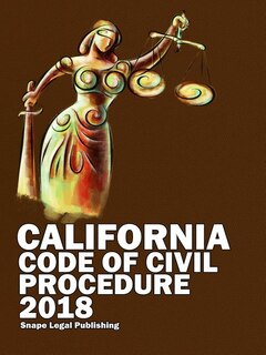 Front cover_California Code of Civil Procedure 2018