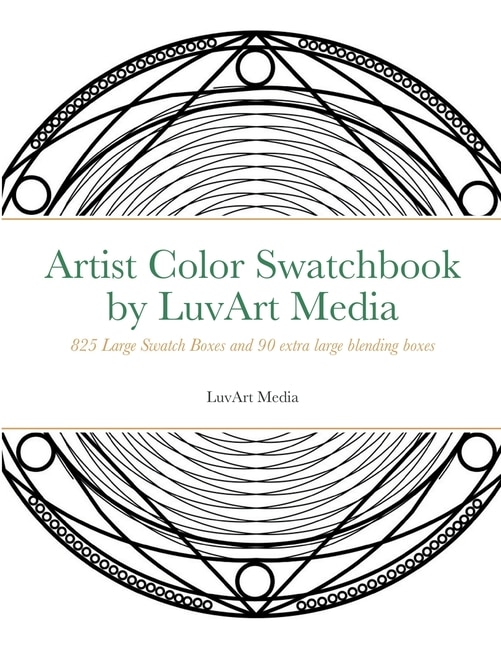 Couverture_Artist Color Swatchbook by LuvArt Media