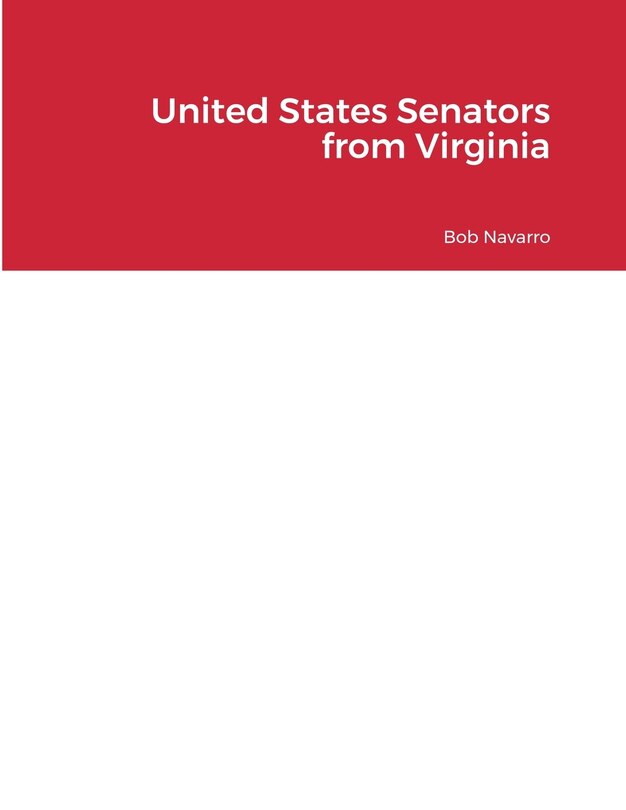 Front cover_United States Senators from Virginia