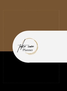 Front cover_Take Care Planner
