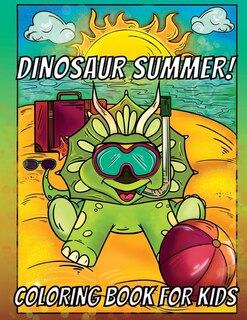 Couverture_Dinosaur Summer Coloring Book for Kids