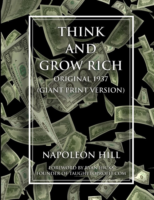 Front cover_Think and Grow Rich - Original 1937 Version (GIANT PRINT EDITION)