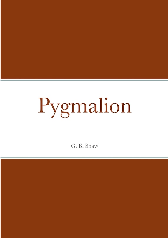 Front cover_Pygmalion