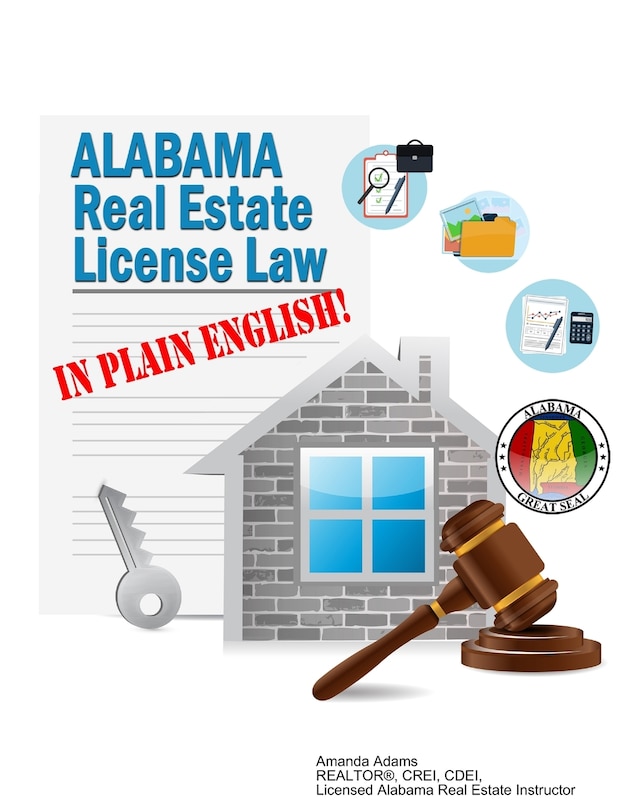 Couverture_Alabama Real Estate License Law in Plain English