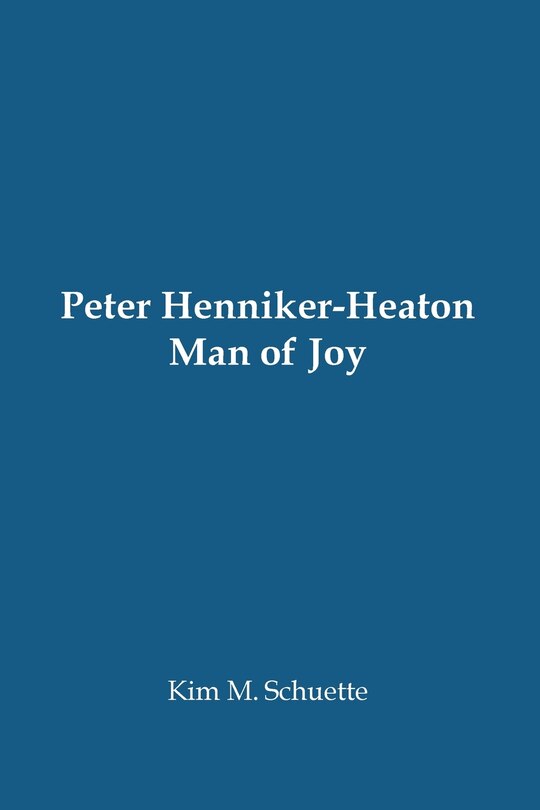 Front cover_Peter Henniker-Heaton