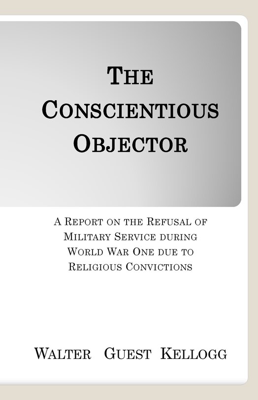 Front cover_The Conscientious Objector