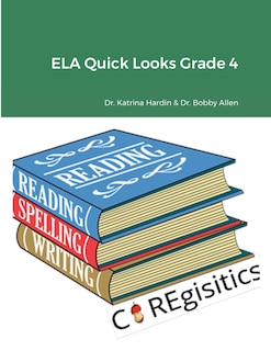Front cover_ELA Quick Looks Grade 4