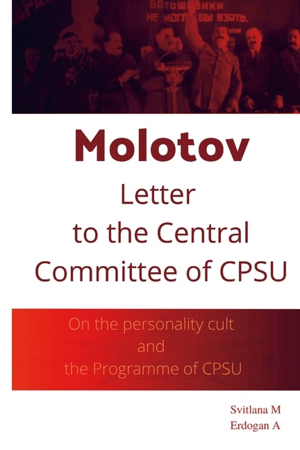 Front cover_Molotov Letter to The Central Committee of CPSU