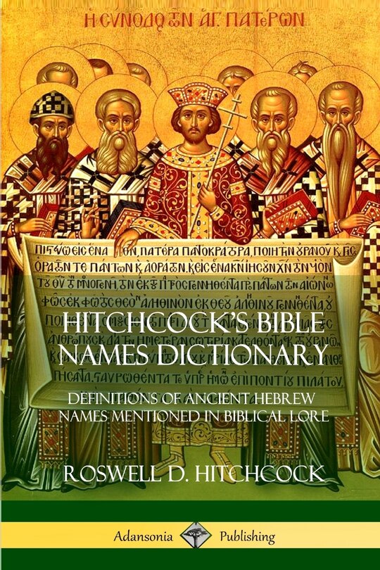 Couverture_Hitchcock's Bible Names Dictionary