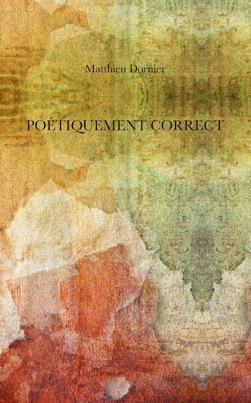 Front cover_Poétiquement correct