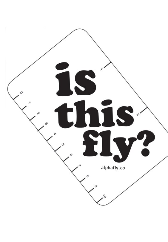 The official alphafly guidebook: is this fly?