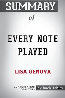 Couverture_Summary of Every Note Played by Lisa Genova