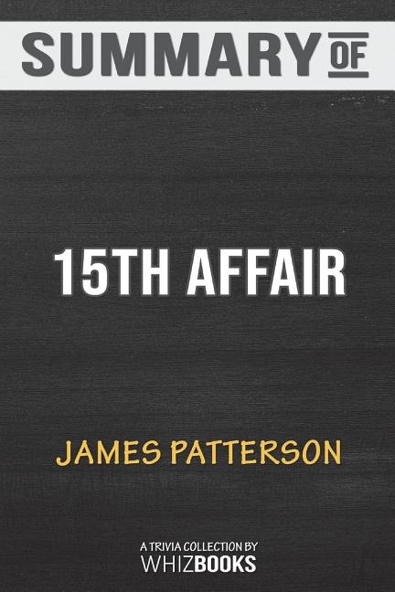 Couverture_Summary of 15th Affair (Women's Murder Club) by James Patterson