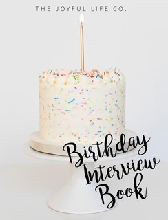 Couverture_Birthday Interview Book Cake Hardcover